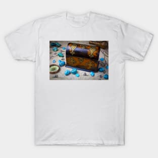 Treasure Box And turquoise Stones T-Shirt